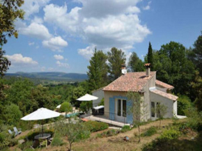 Attractive holiday home with private pool stunning views surrounded by nature